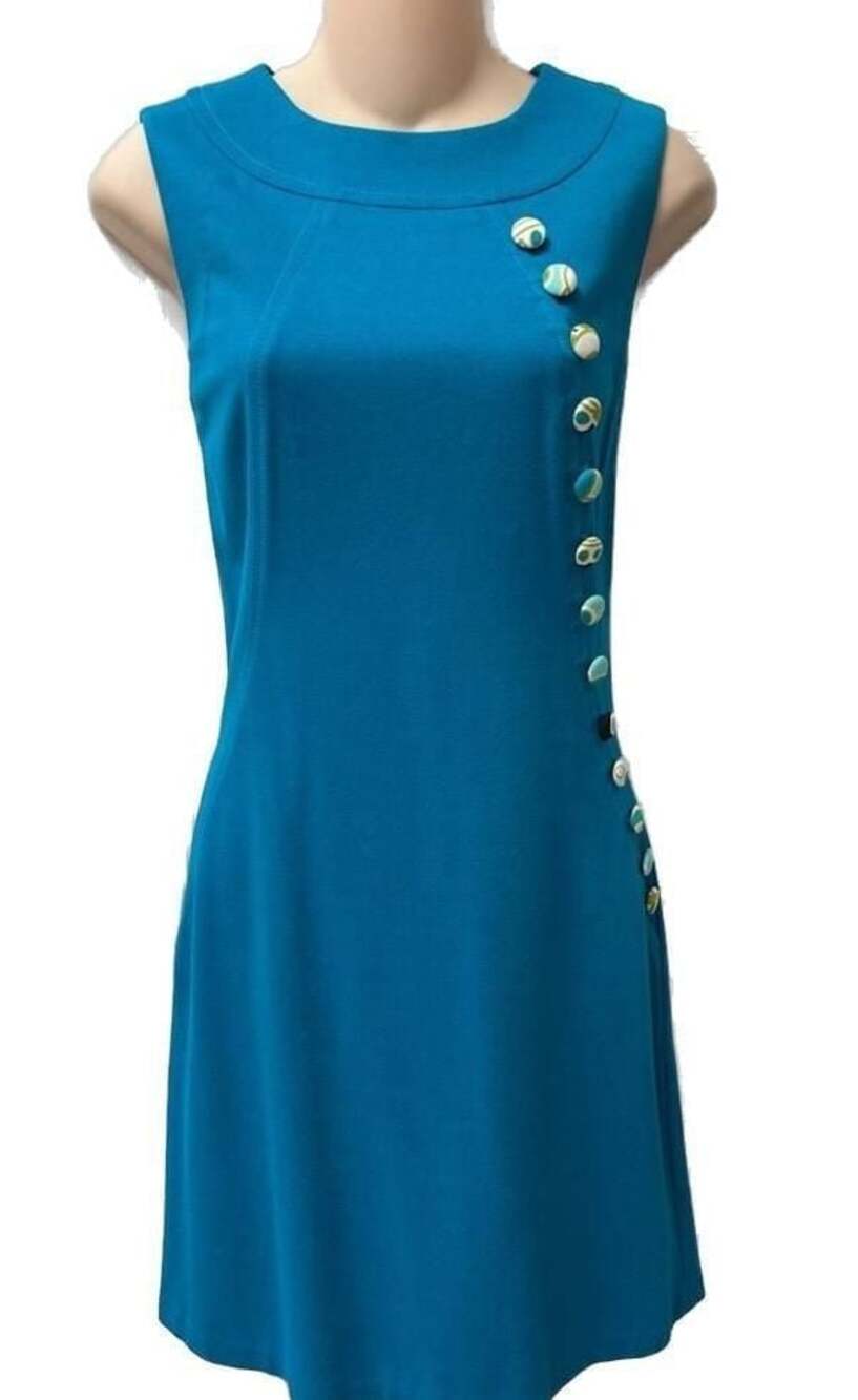 Vintage Mod Christian Francis Roth Retro vintage sleeveless dress sz 6